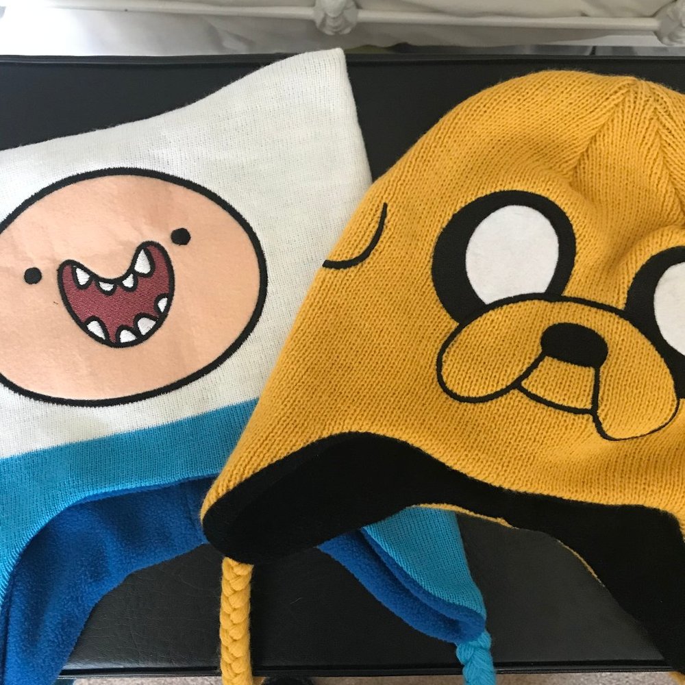 Adventure Time Jake & Finn Beanies